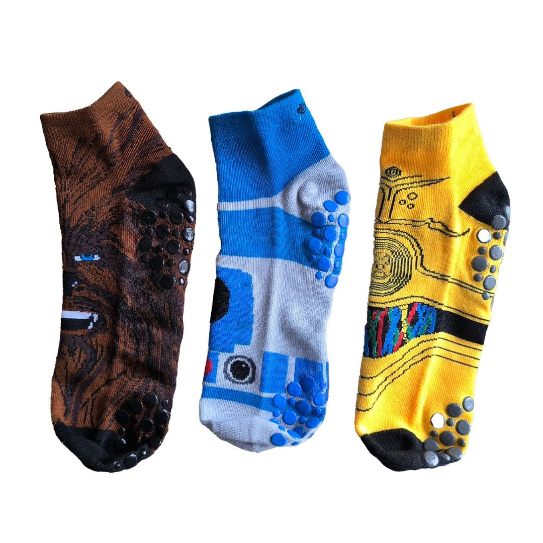 Medias Antideslizante Disney Star Wars Tripack4