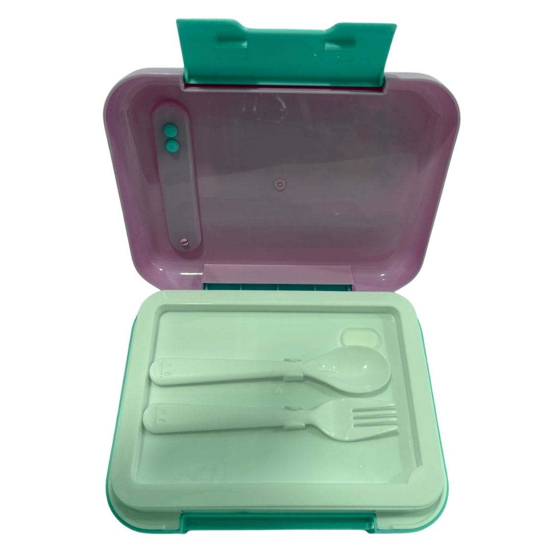 Taper Escolar Garfield Bento con cubiertos 870 ml5