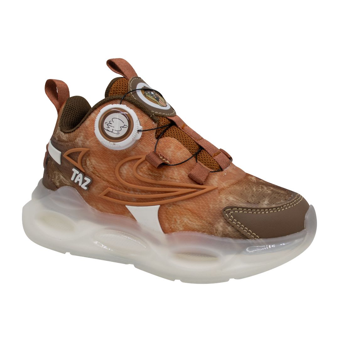 Zapatillas Niño Looney Tunes Tazmania Marron2