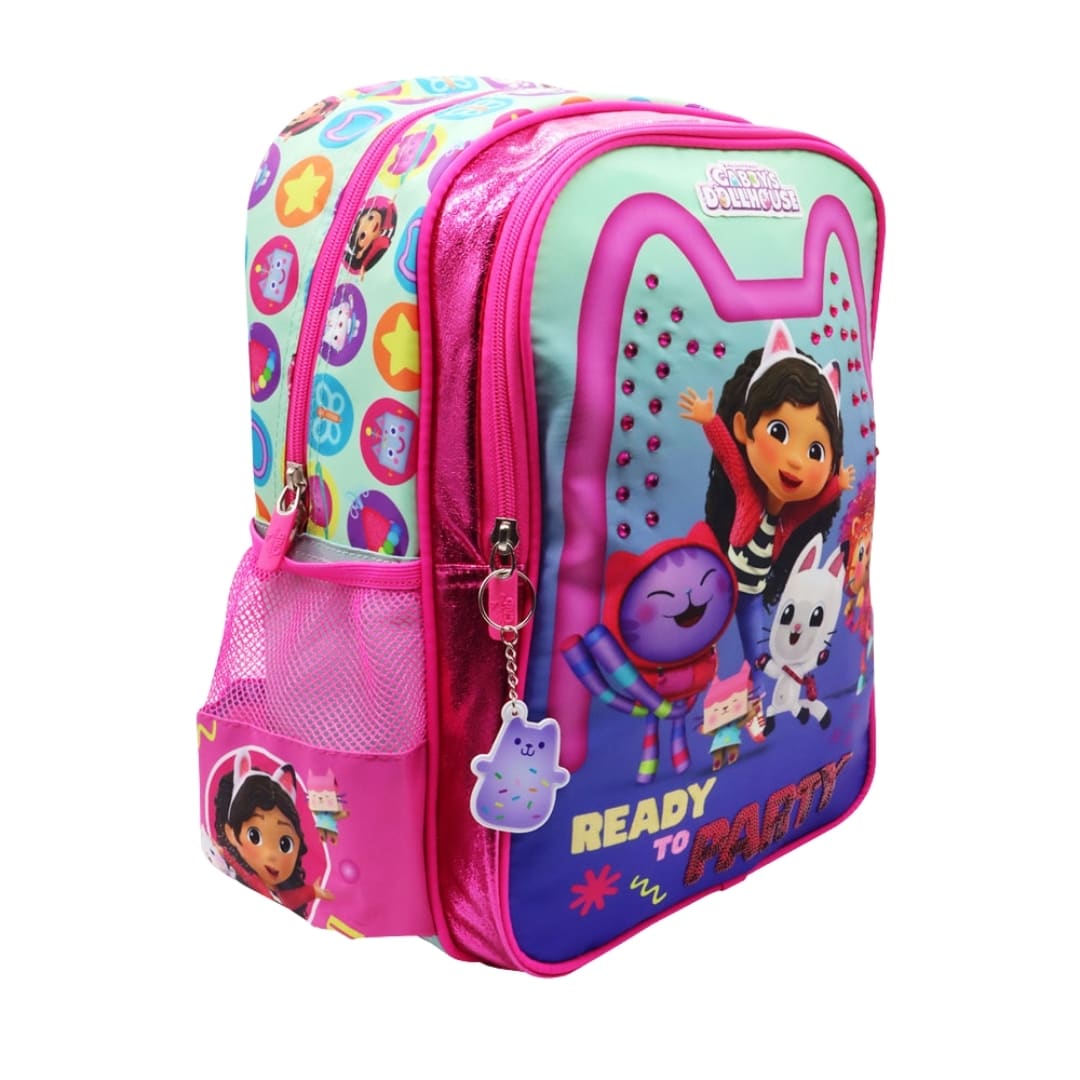 Pack Escolar Mochila Gabby Dollhouse Fiesta Oficio2