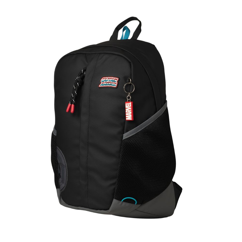 Mochila Oficio Marvel Student Capitan America Multiples Compartimientos3