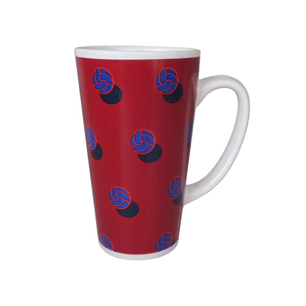 Mug Taza Alta Barcelona Futbol Rojo 480 ML2