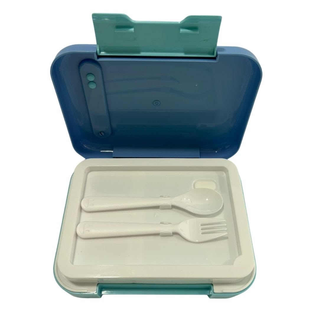 Taper Escolar Snoopy Bento con cubiertos 870 ml5