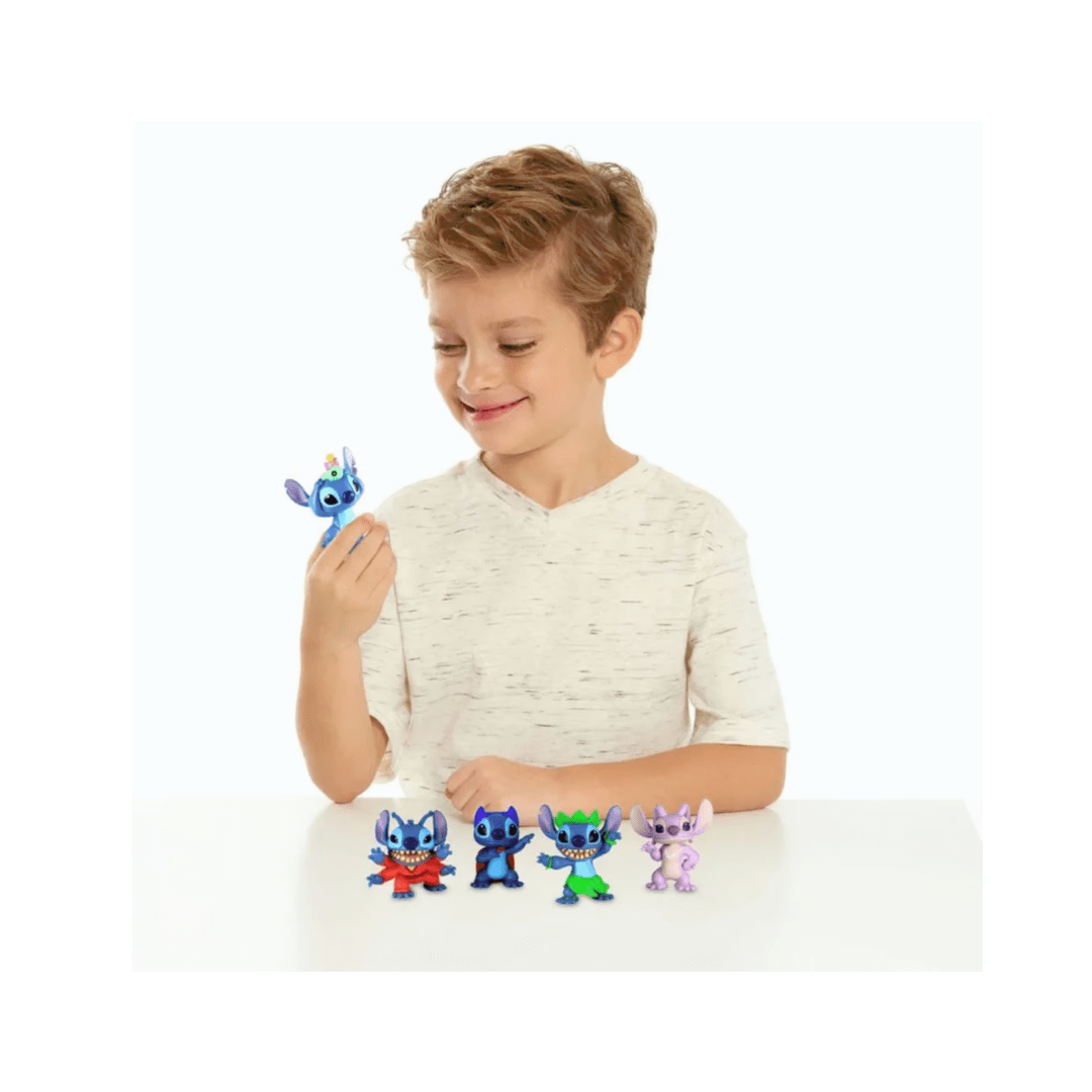 Lilo y Stitch Set de figuras Stitch 5 piezas2