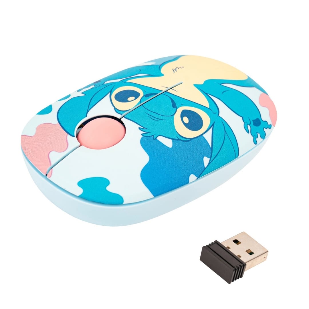 Mouse Inalambrico Stitch Disney Printing2