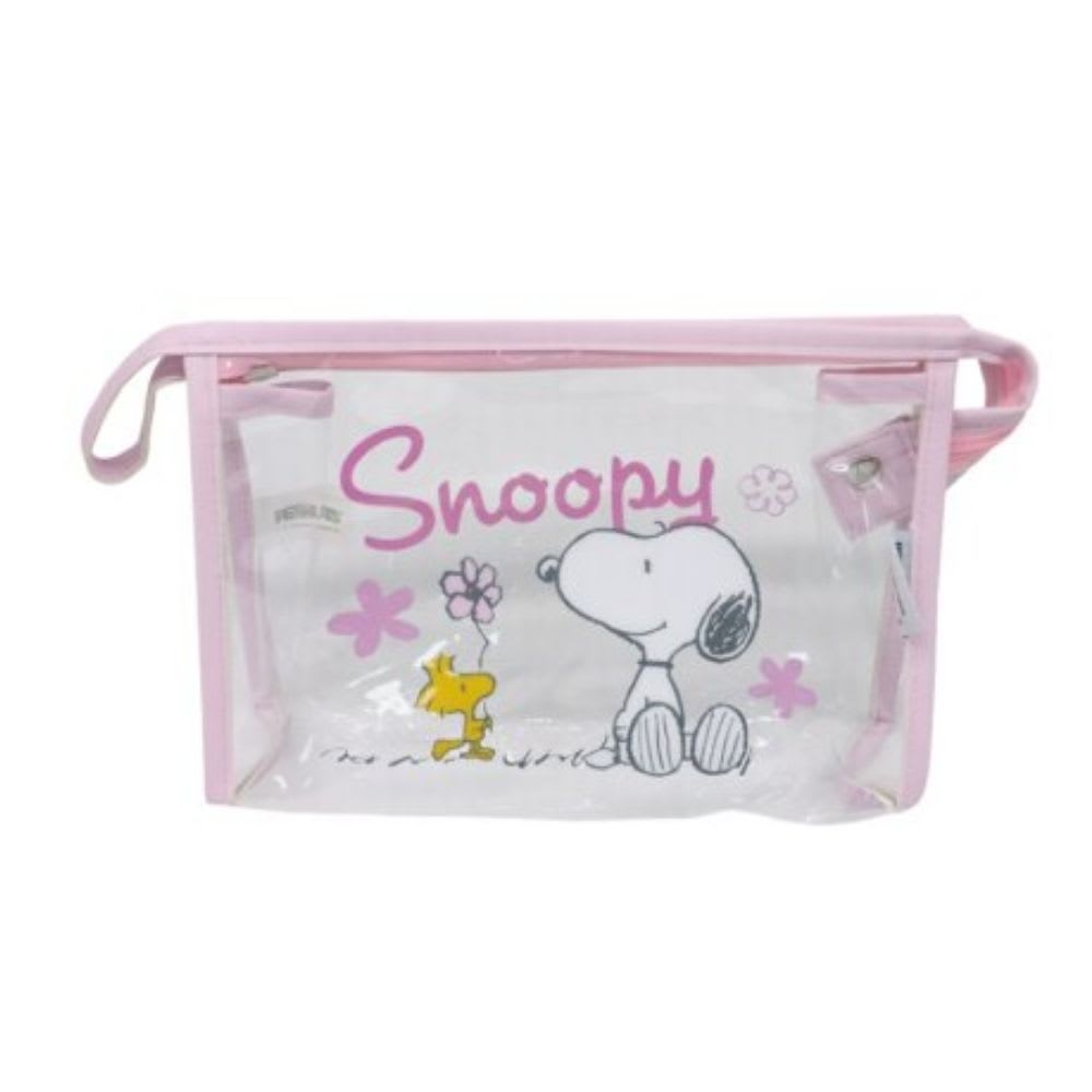 Set Neceser x2 Snoopy Peanuts Rosado2