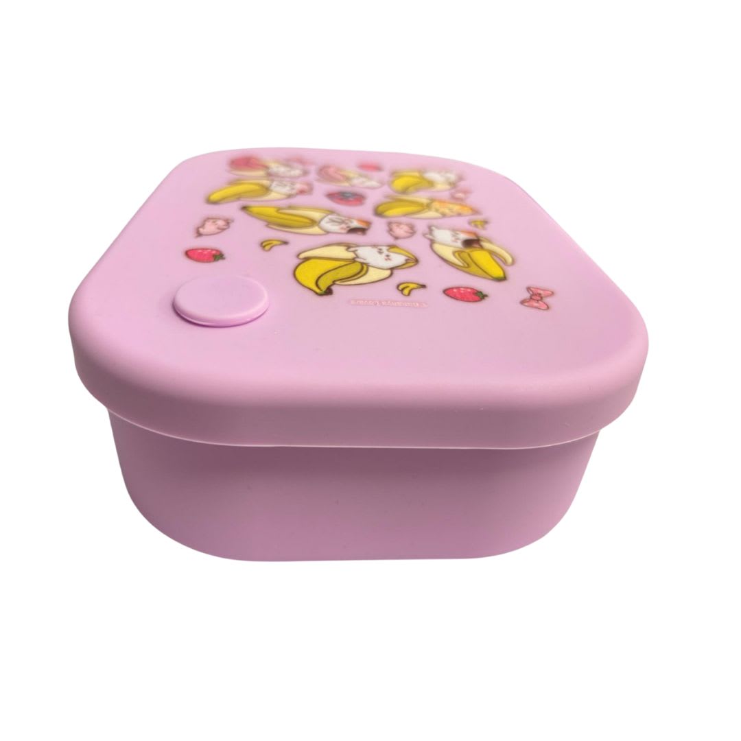 Taper Silicona Escolar Bananya Anime 770 ML2