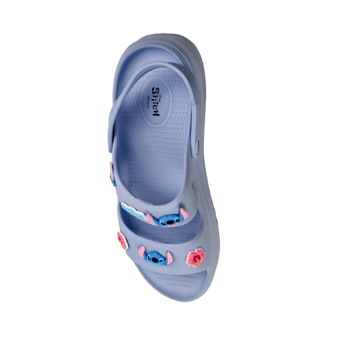 Sandalias Plataforma Mujer Stitch Celeste3