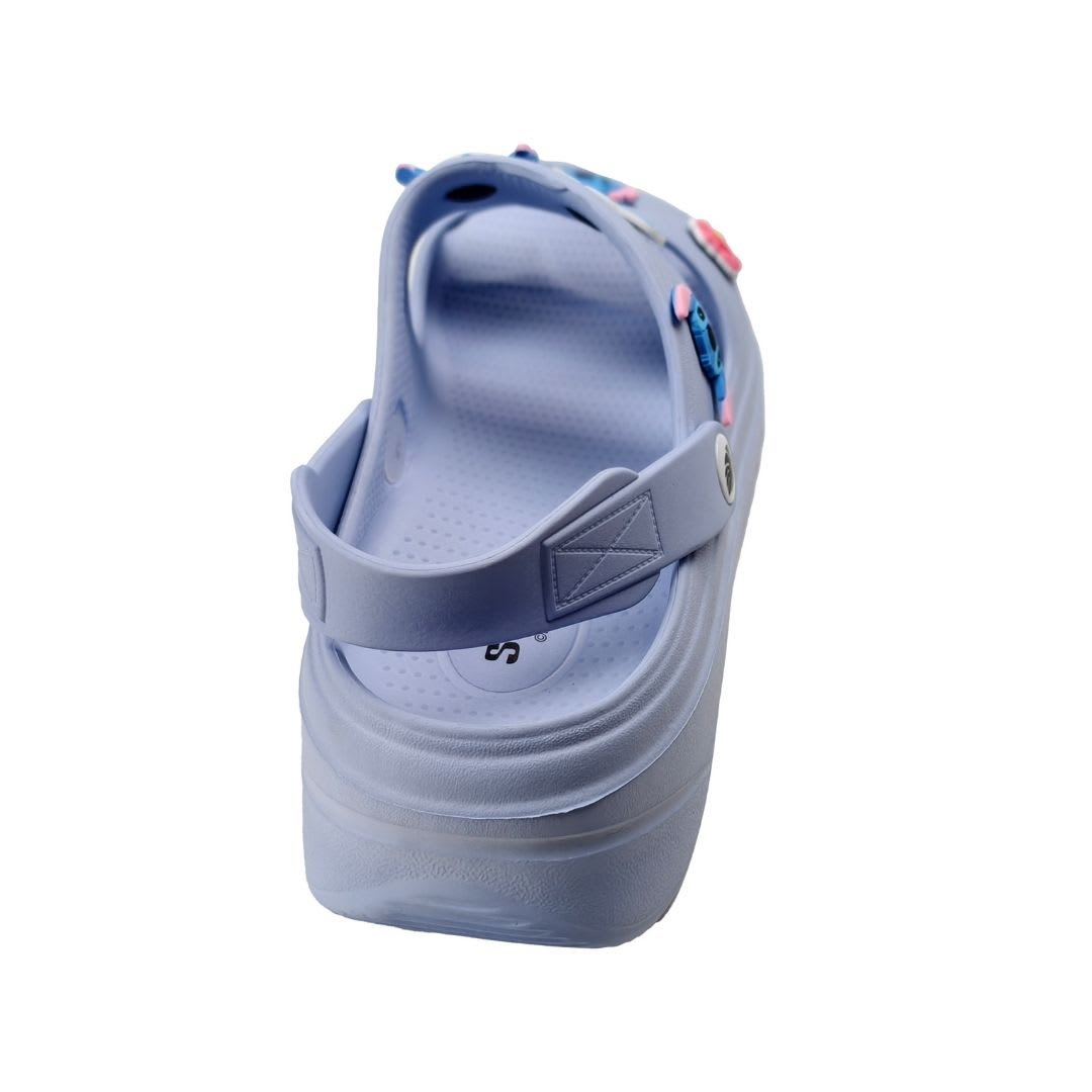 Sandalias Mujer Plataforma Stitch Celeste3