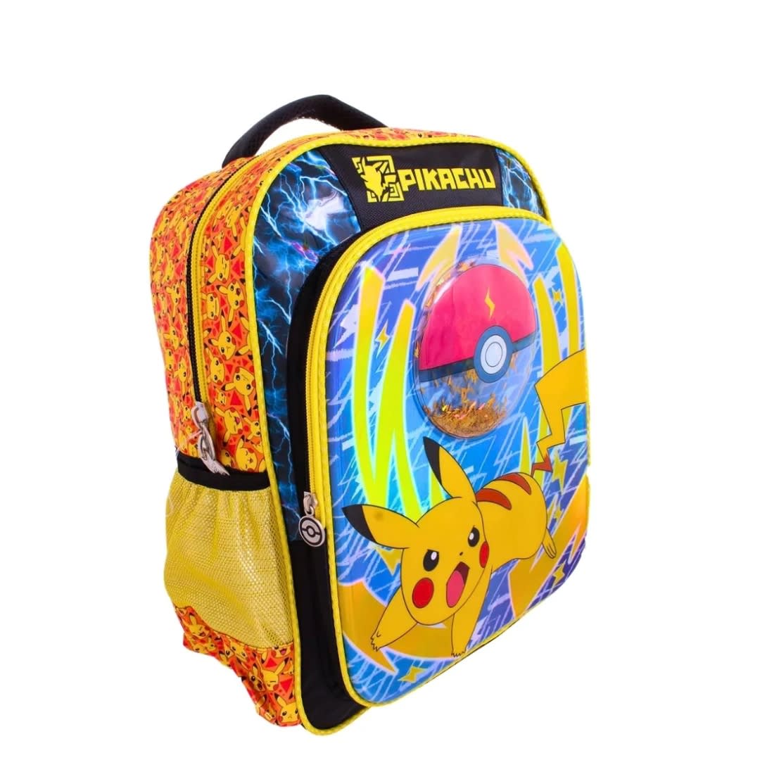 Pack Escolar Mochila Pokemon Pokebola Oficio2