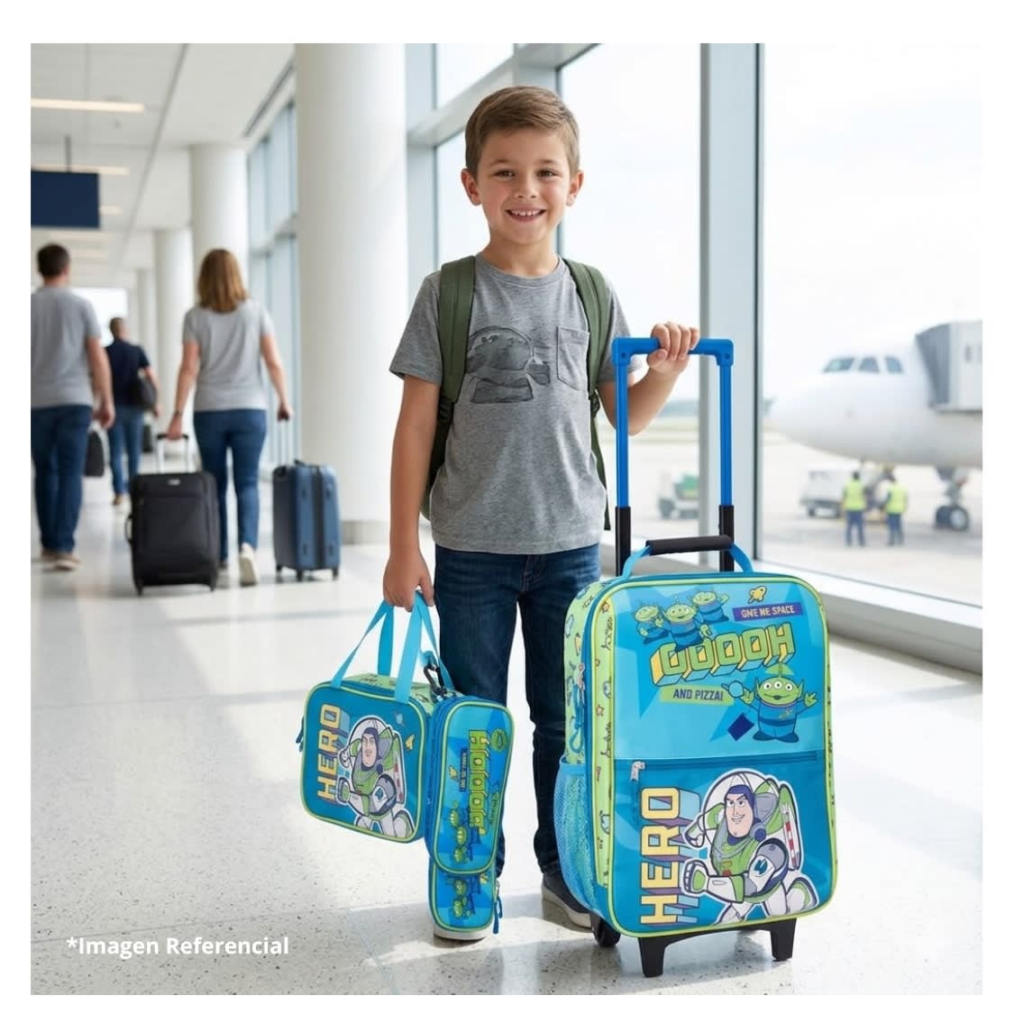 Pack Escolar Maleta Toy Story Buzz Lightyear Oficio6