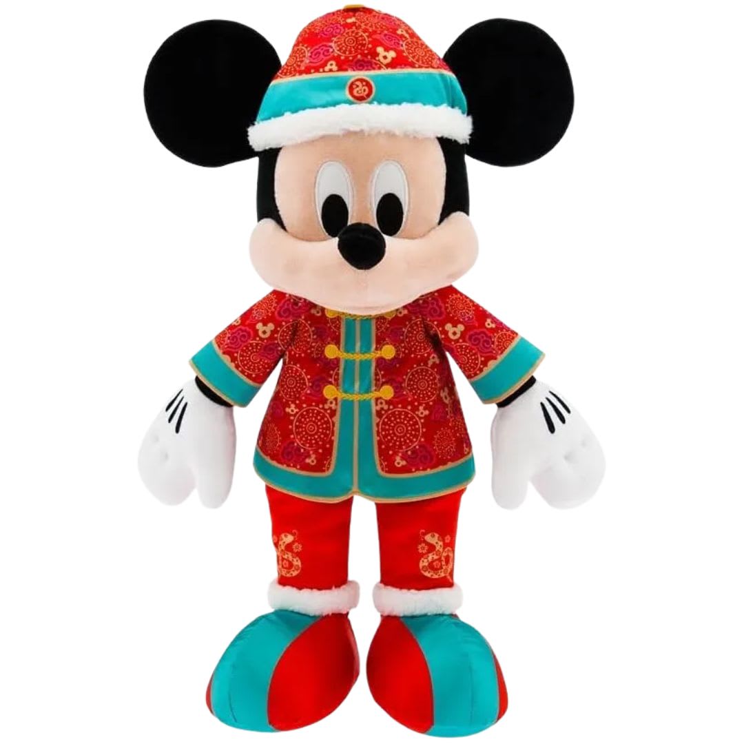 Peluche Mediano Disney Store Mickey Mouse Año Lunar 2025 0