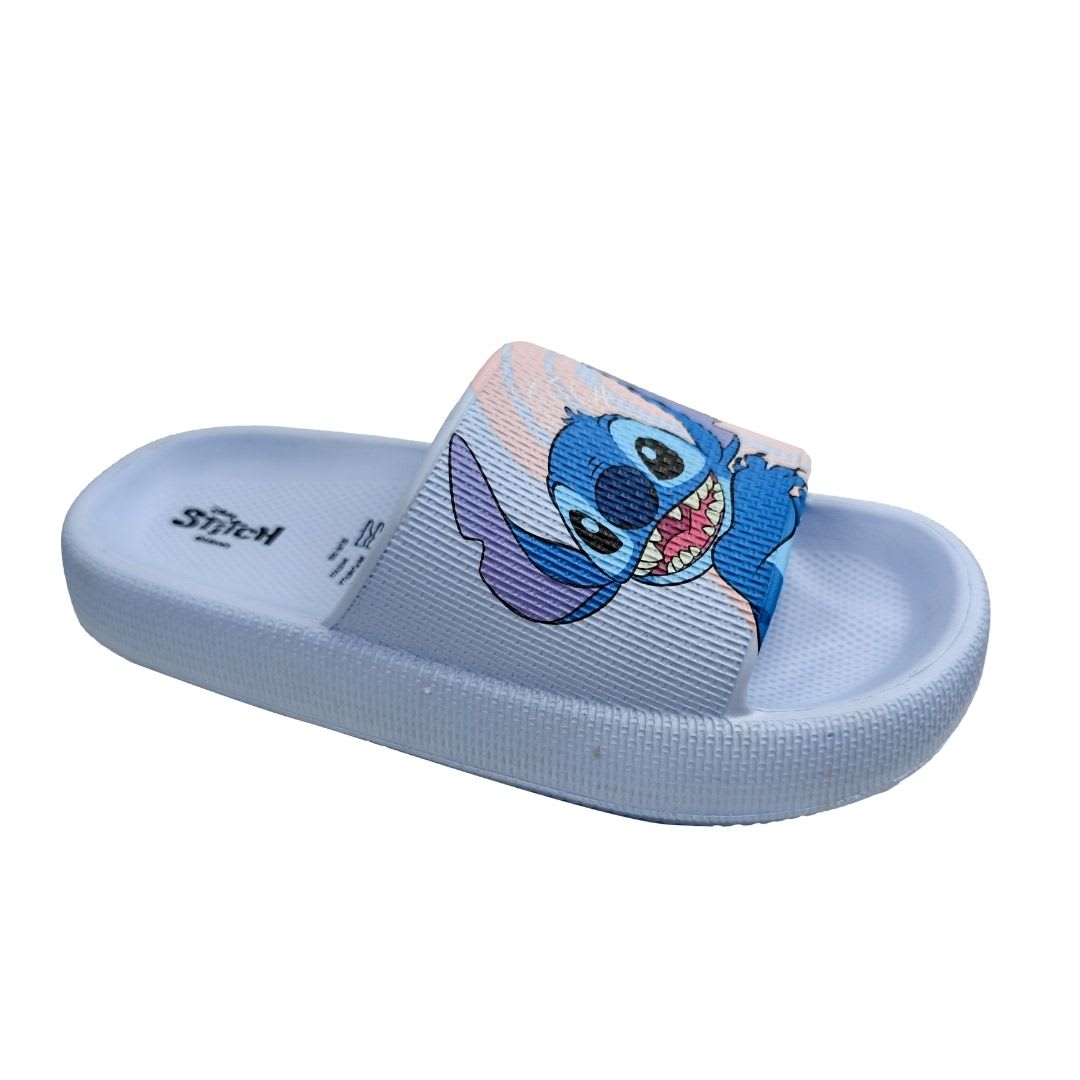 Sandalias Mujer Playeras Stitch Celeste 0