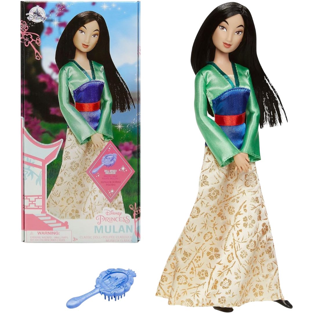 Muñeca Disney Store Princesa Clasica Mulan 0