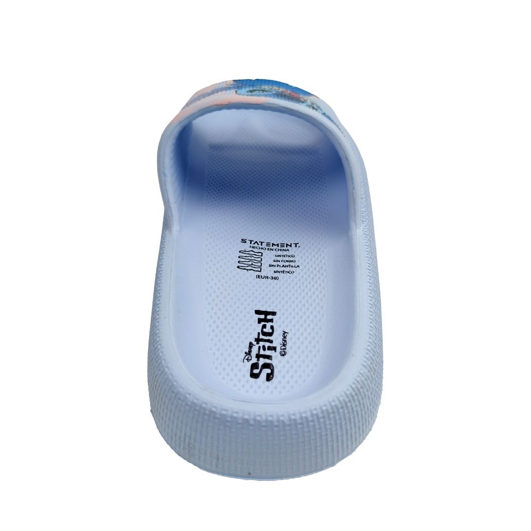 Sandalias Mujer Playeras Stitch Celeste3