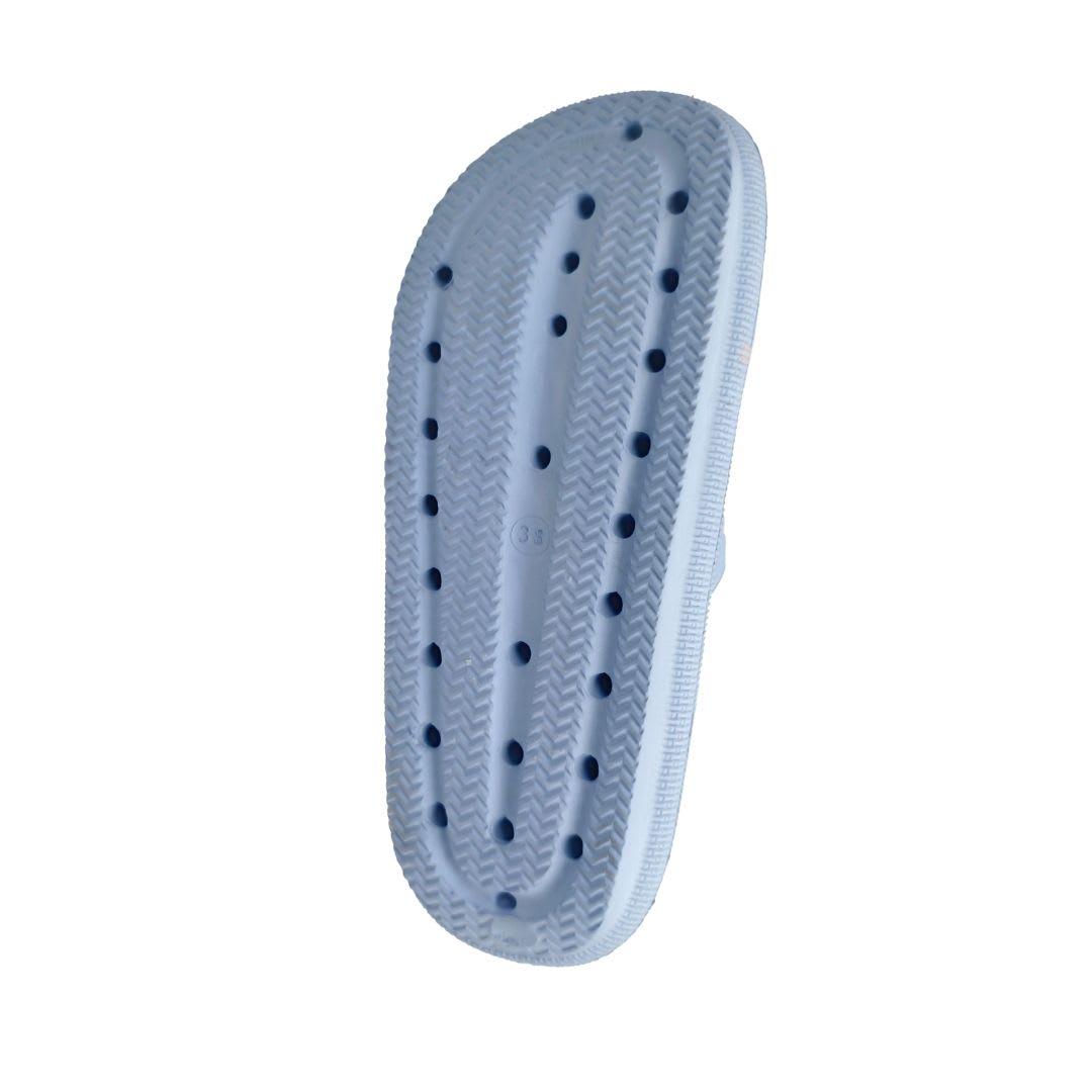 Sandalias Mujer Playeras Stitch Celeste4