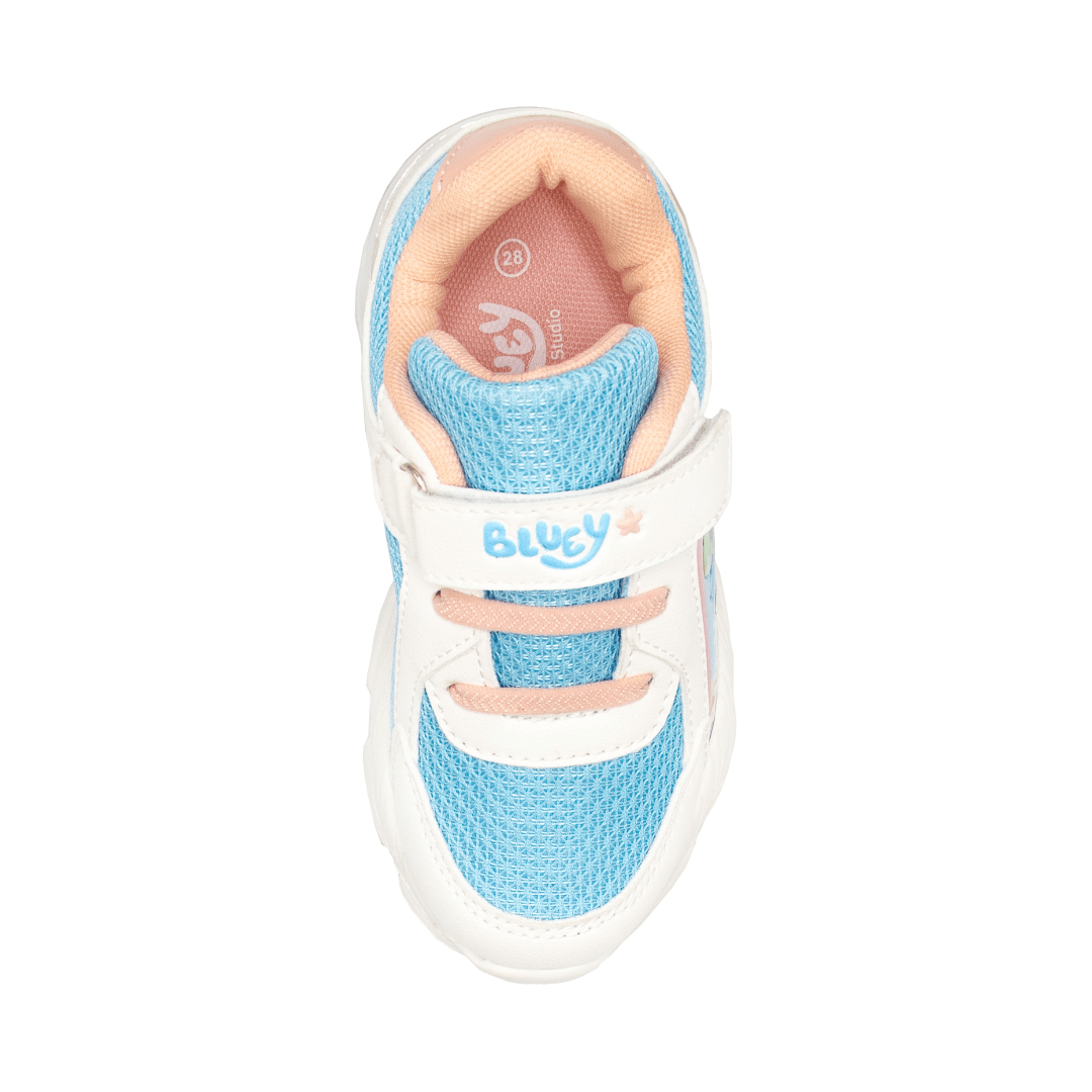 Zapailla Bluey y Bingo Blanco niña2