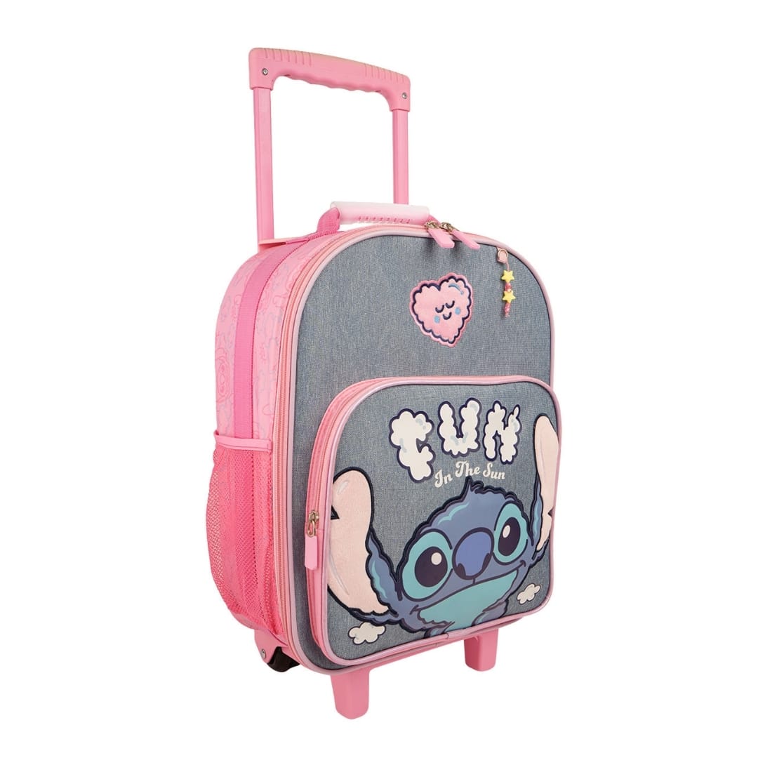 Pack Escolar Maleta Stitch Rosado Oficio2