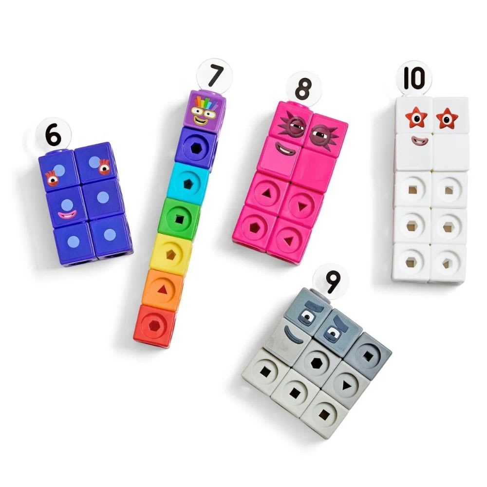 Numberblocks Set Cubos 6-10 Didactico Number Blocks2