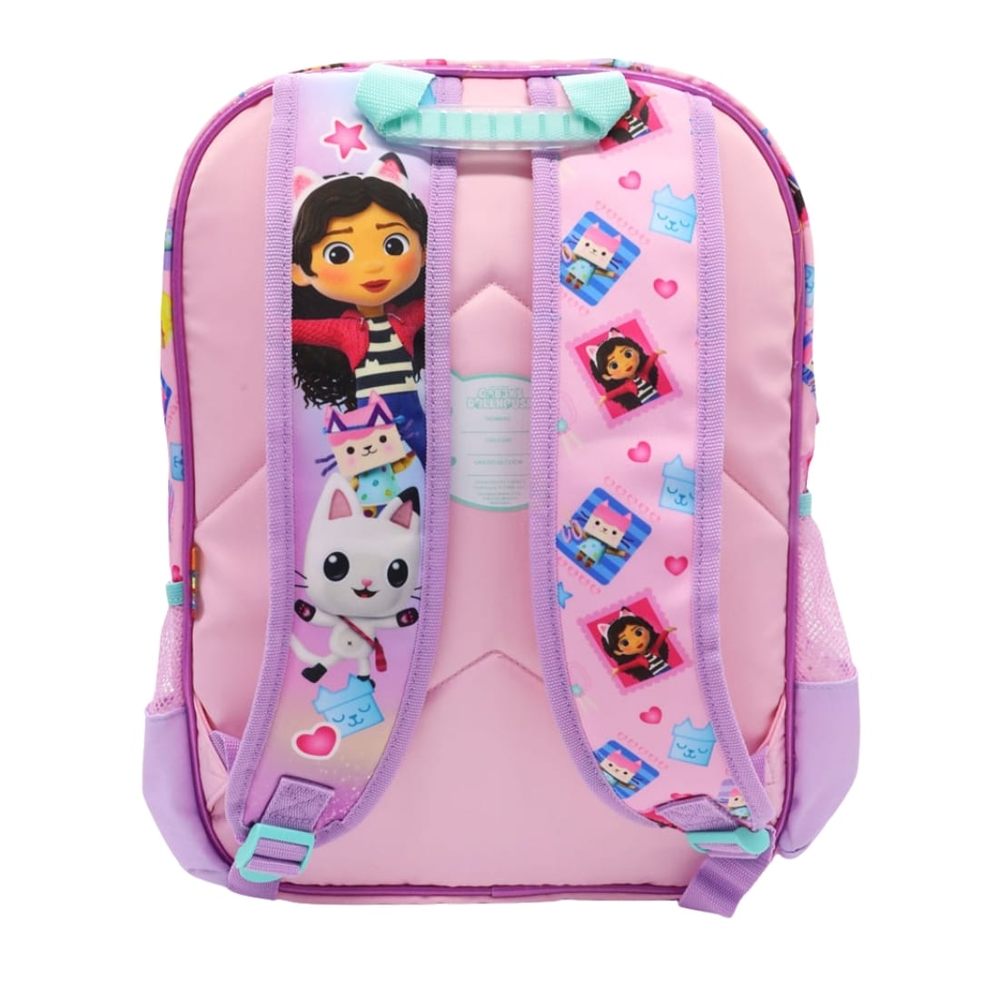 Pack Escolar Mochila Gabby Dollhouse Bebe Caja Oficio3