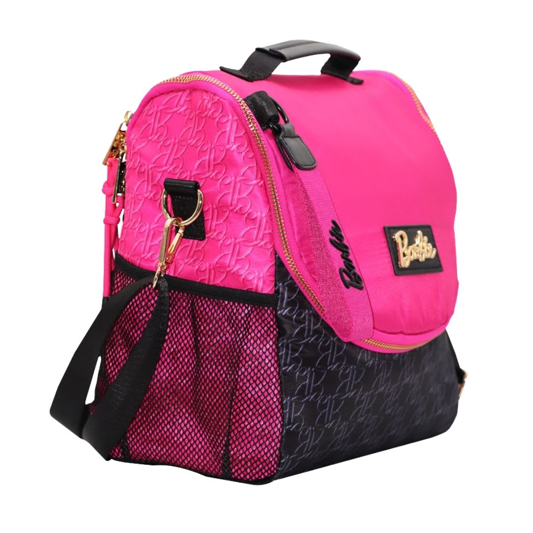 Pack Escolar Mochila Deluxe Barbie Fucsia Oficio4