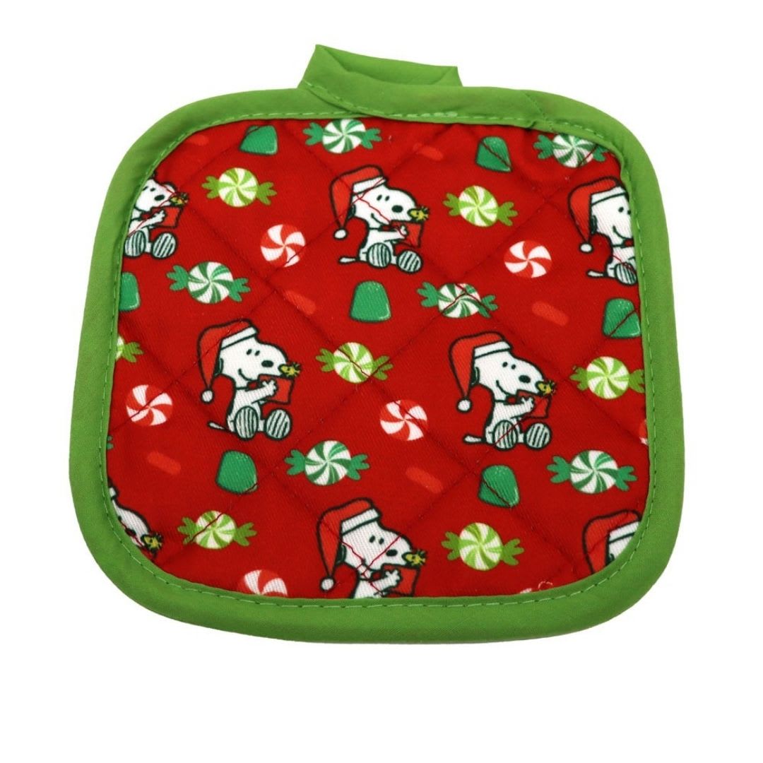 Guante y Toma Olla de Cocina Niño Snoopy3