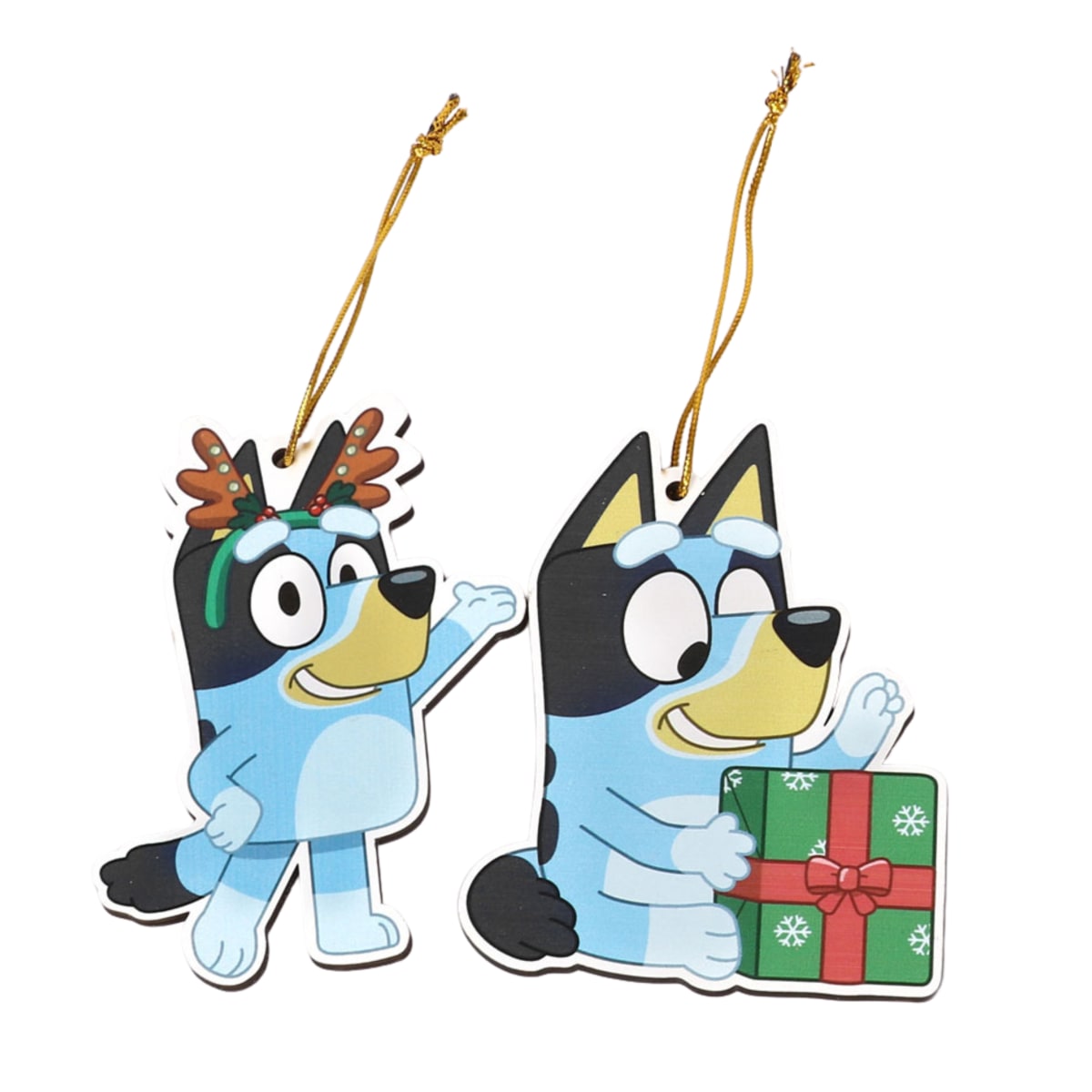 Set de adorno arbol navidad Bluey X4 unds 12cm Modelo 33