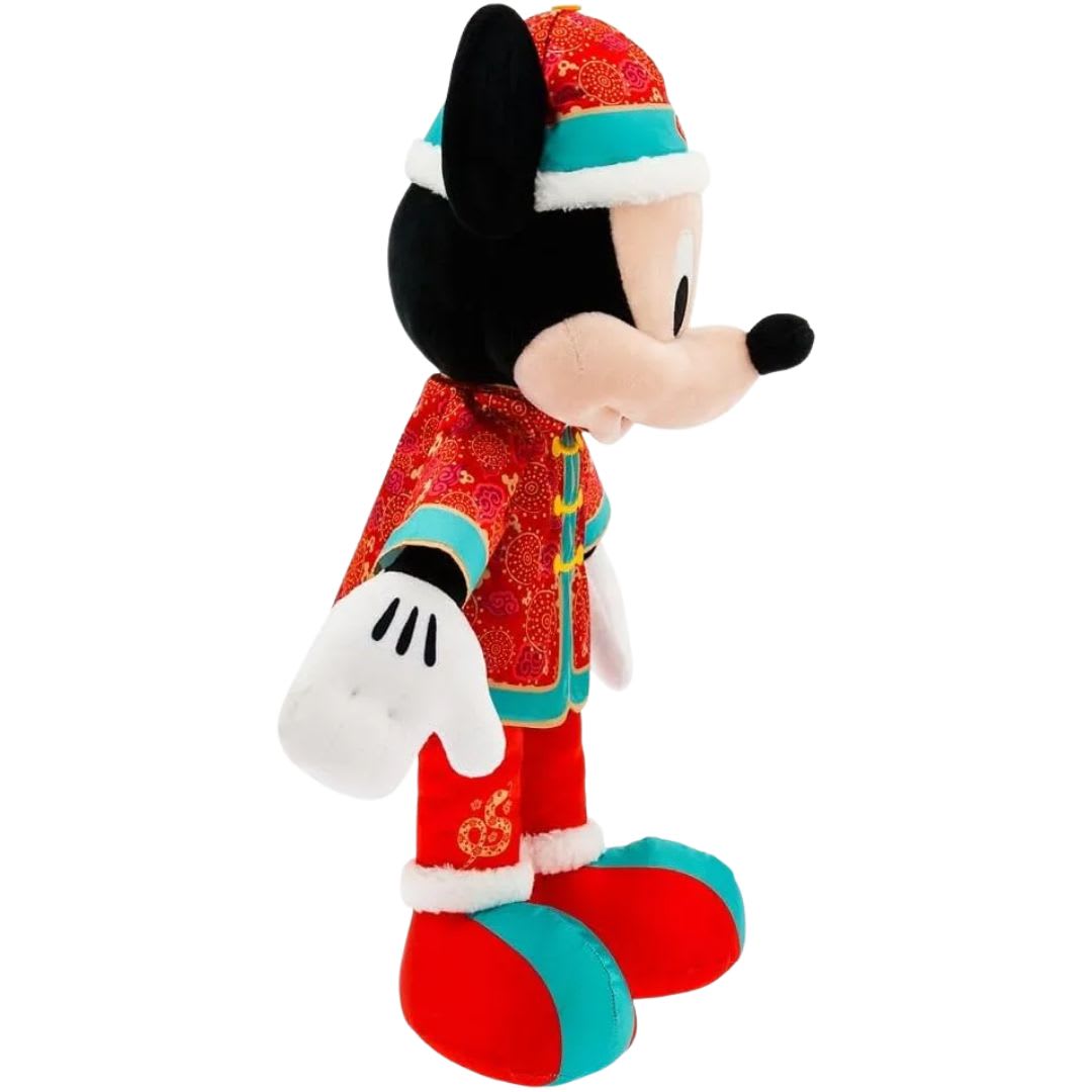Peluche Mediano Disney Store Mickey Mouse Año Lunar 20252