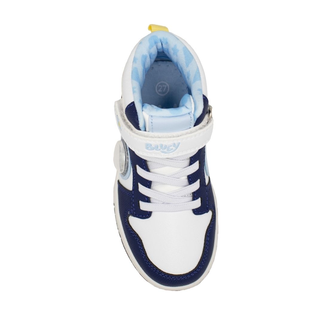 Zapatillas Niño Bluey Botin Azul Celeste2