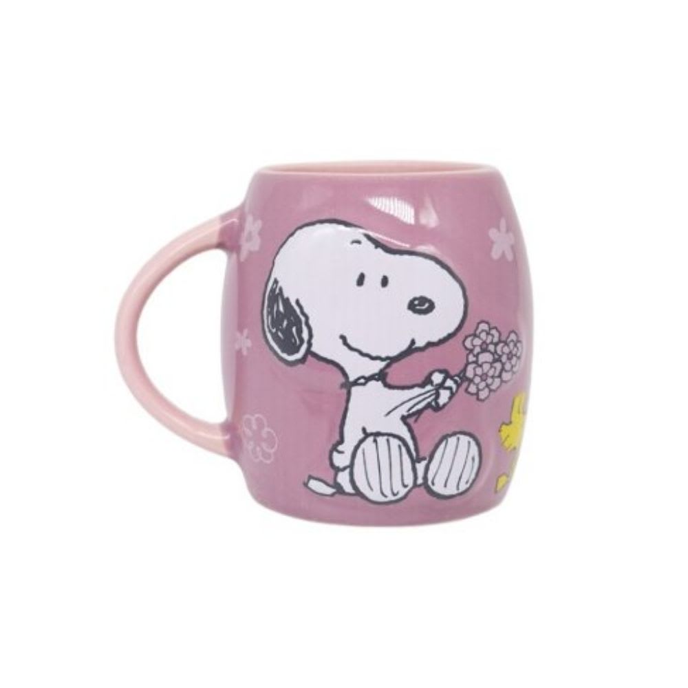 Mug Taza Snoopy Peanuts 400 ml Lila 0