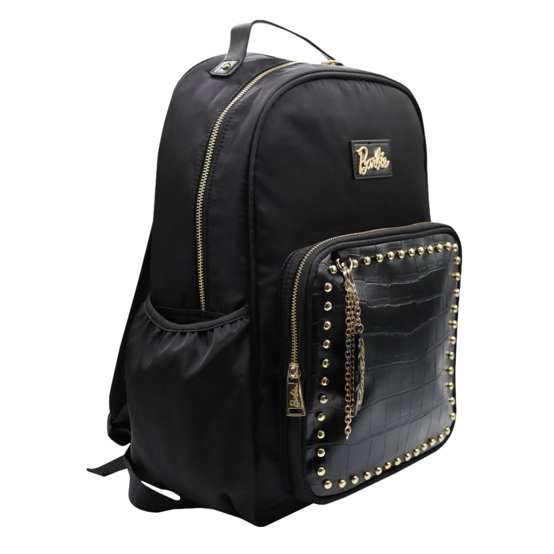 Pack Escolar Mochila Barbie Negro Oficio2