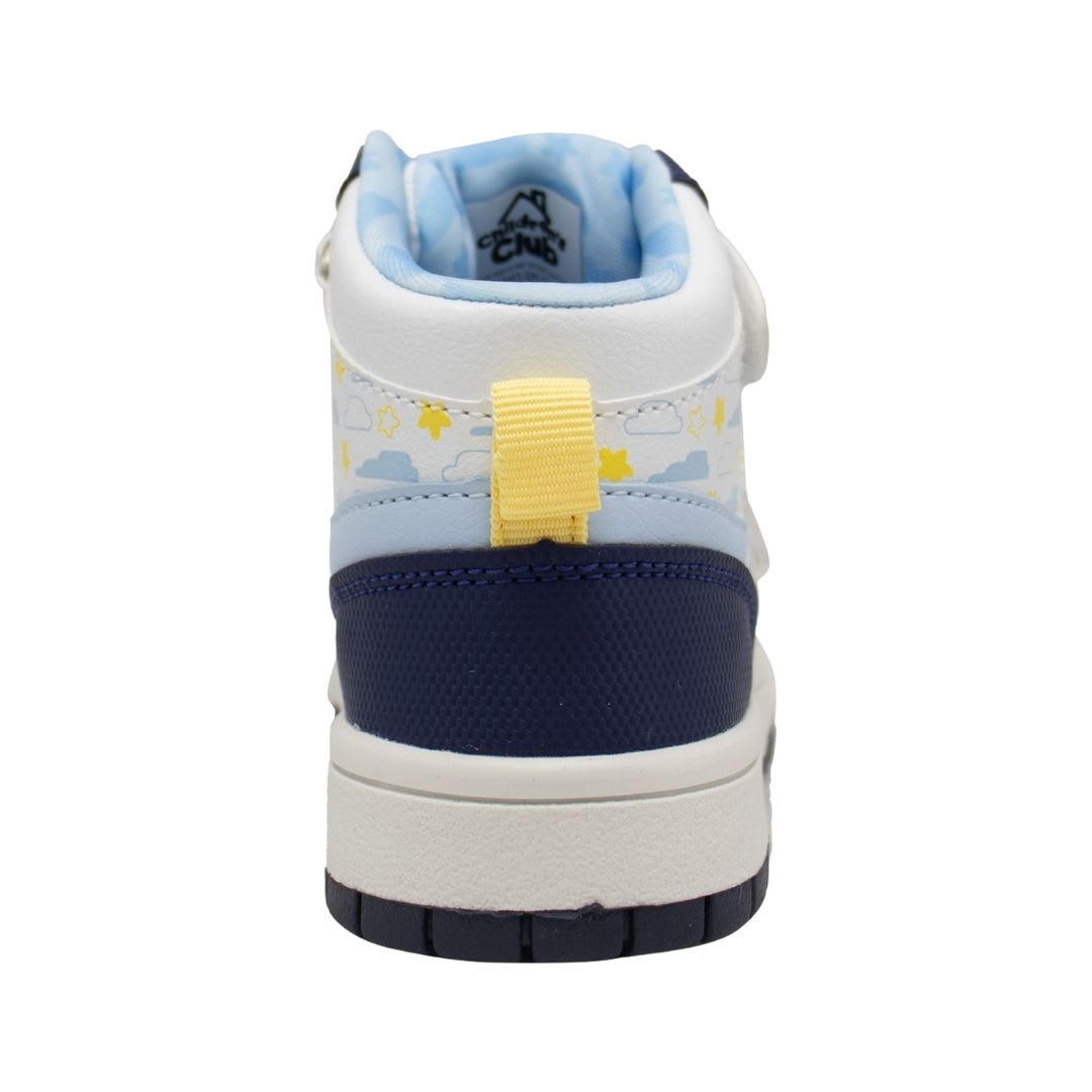Zapatillas Niño Bluey Botin Azul Celeste4