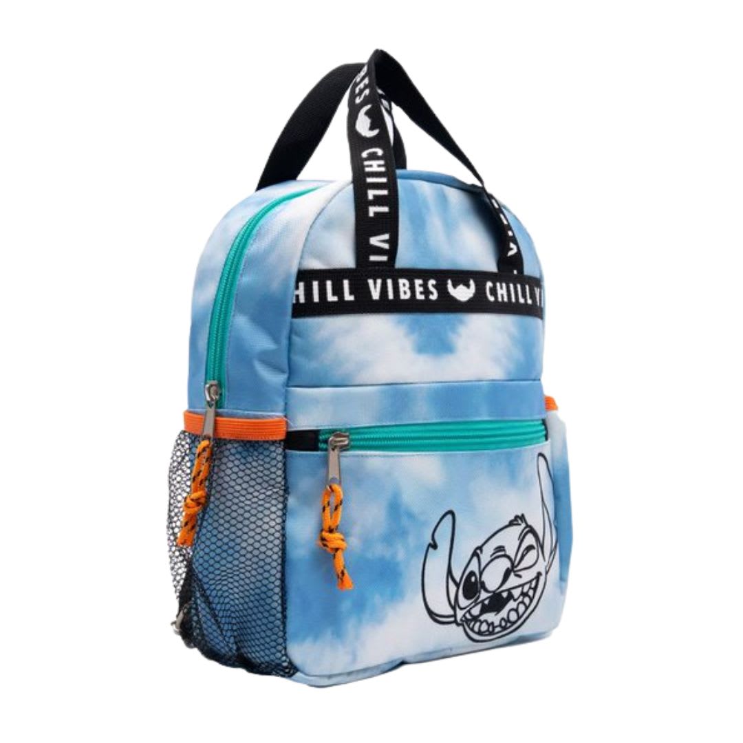Mini Mochila Stitch Celeste3