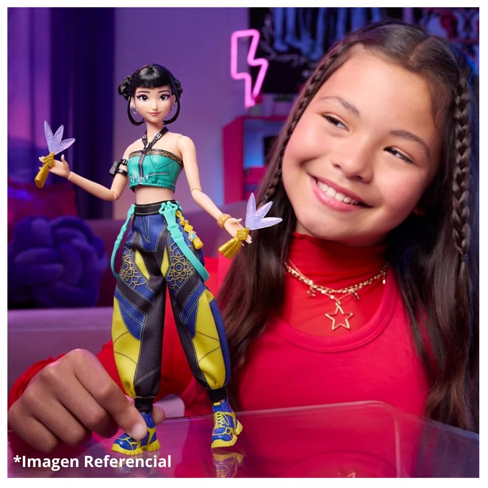 Muñeca Zoey Huntrix Guerreras Kpop Demon Hunters Mattel5