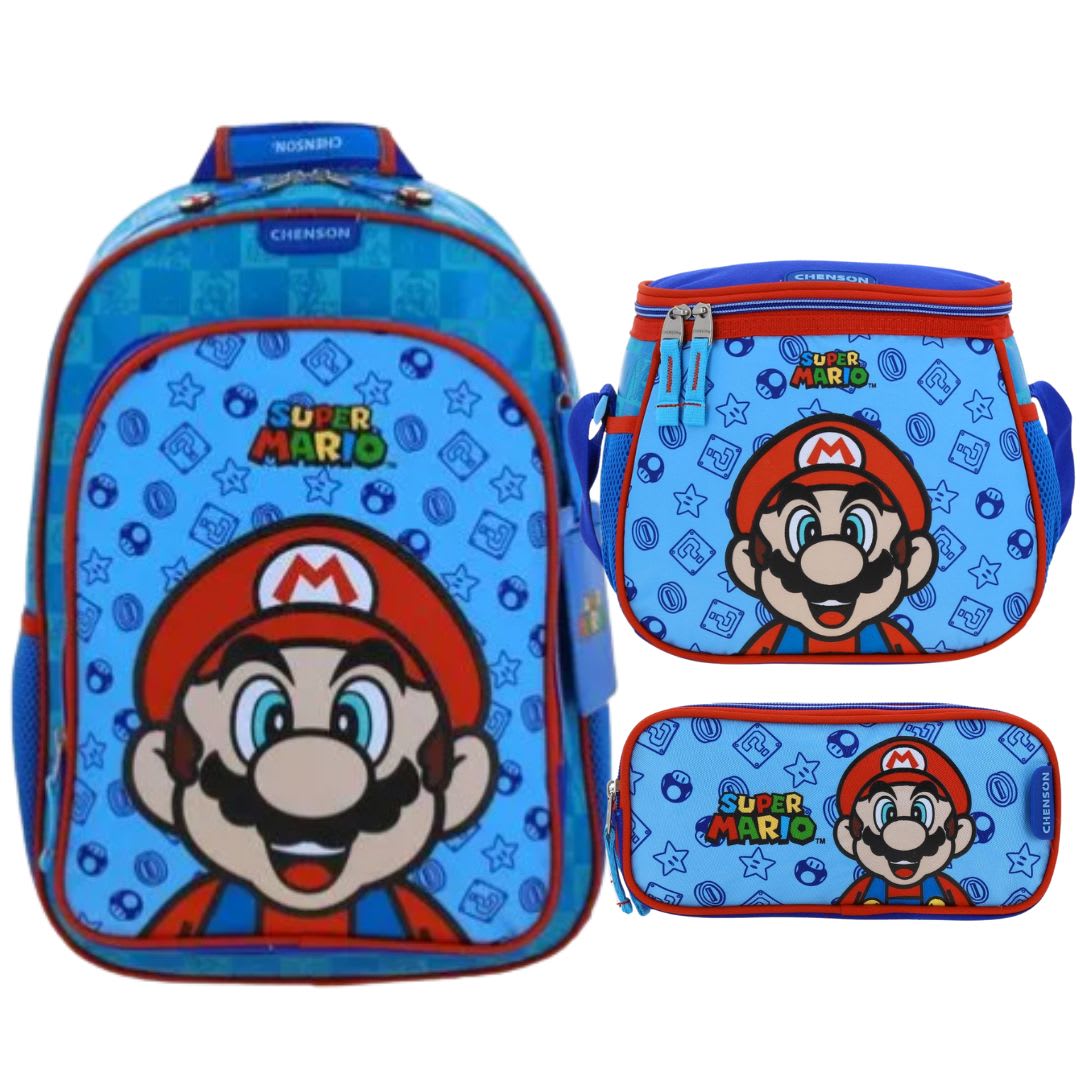 Pack Mochila Mario Bros Nintendo Oficio 0
