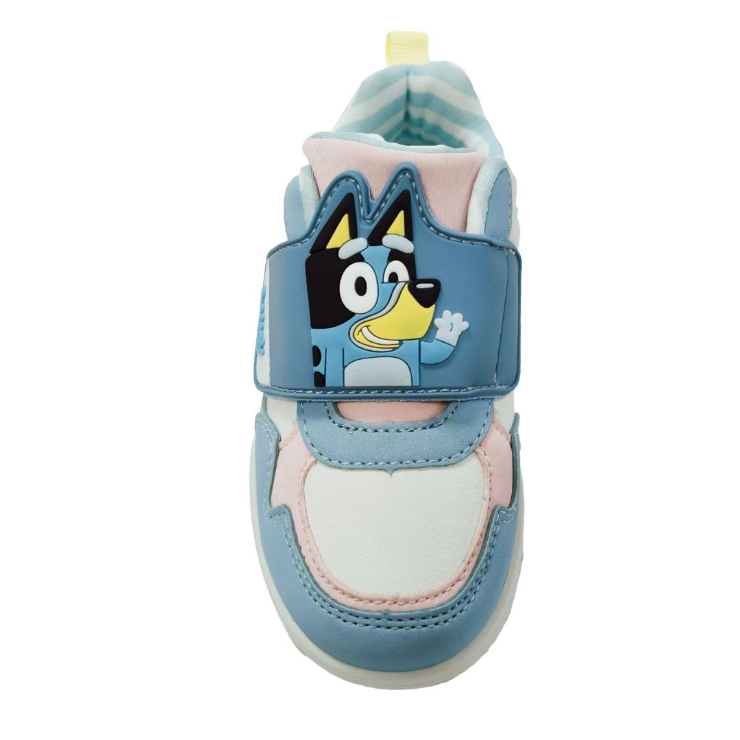 Zapatillas Niña Casual Bluey Celeste Rosado3