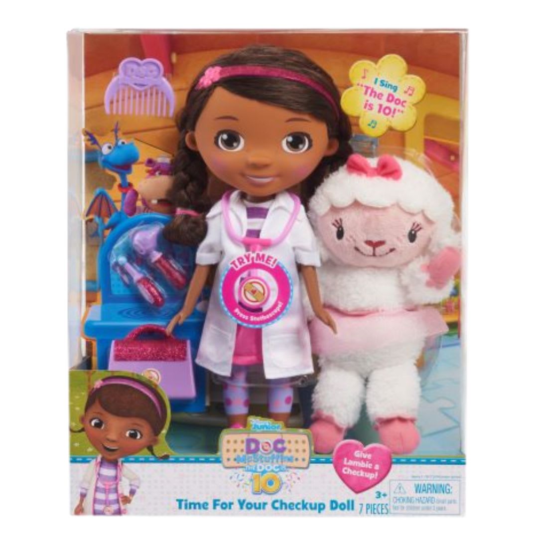 Muñeca Doctora Juguetes y Oveja Lambie 0
