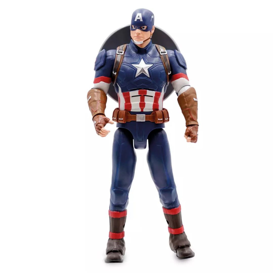 Marvel Capitan America Figura de Accion Multicolor Con efectos de sonido y frases2