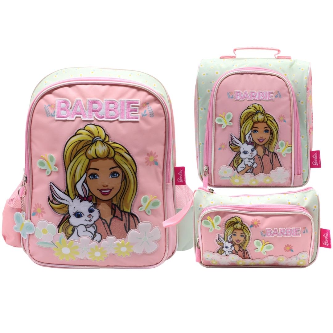 Pack Escolar Mochila Barbie y su Conejita Oficio 0