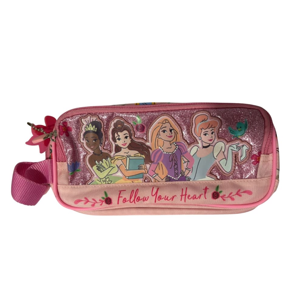 Cartuchera Escolar Princesas Disney 0