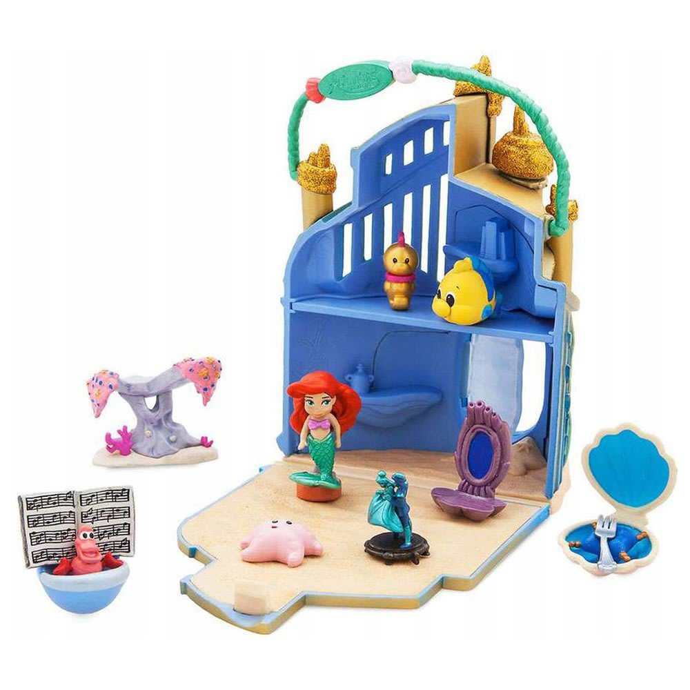 Playset Disney Animators Collection Littles Ariel La Sirenita La