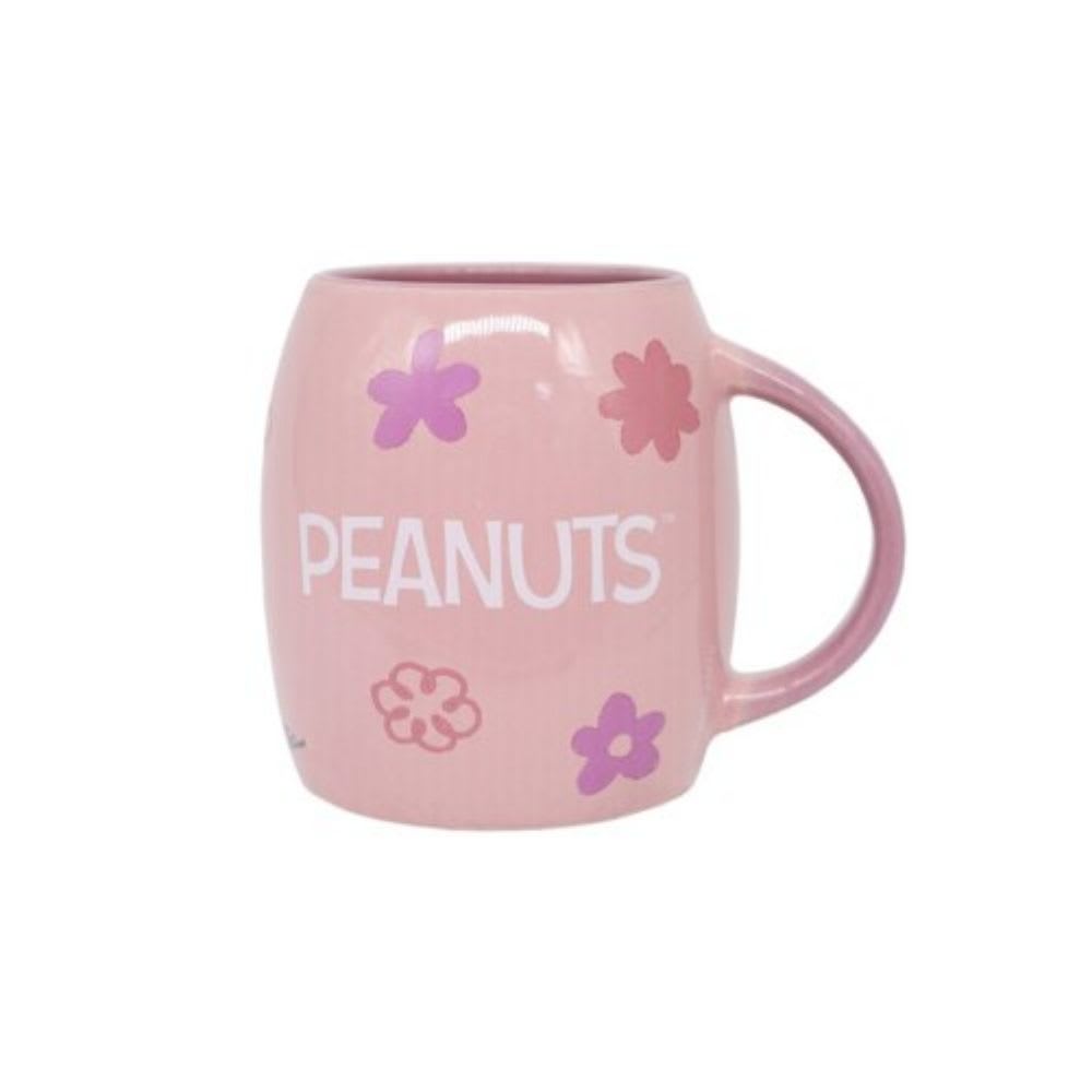 Mug Taza Snoopy Peanuts 400 ml Rosa2