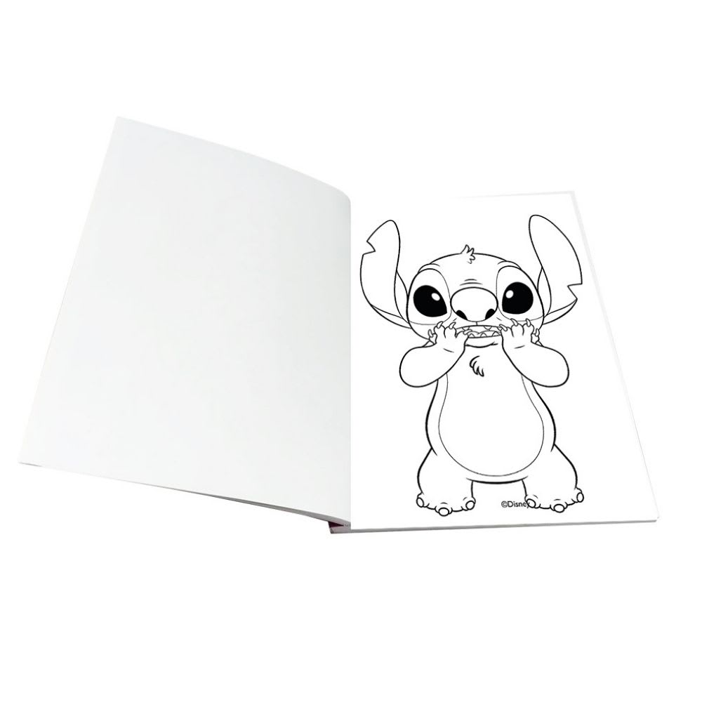 Cartuchera Artesco Stitch con 40 Plumones3