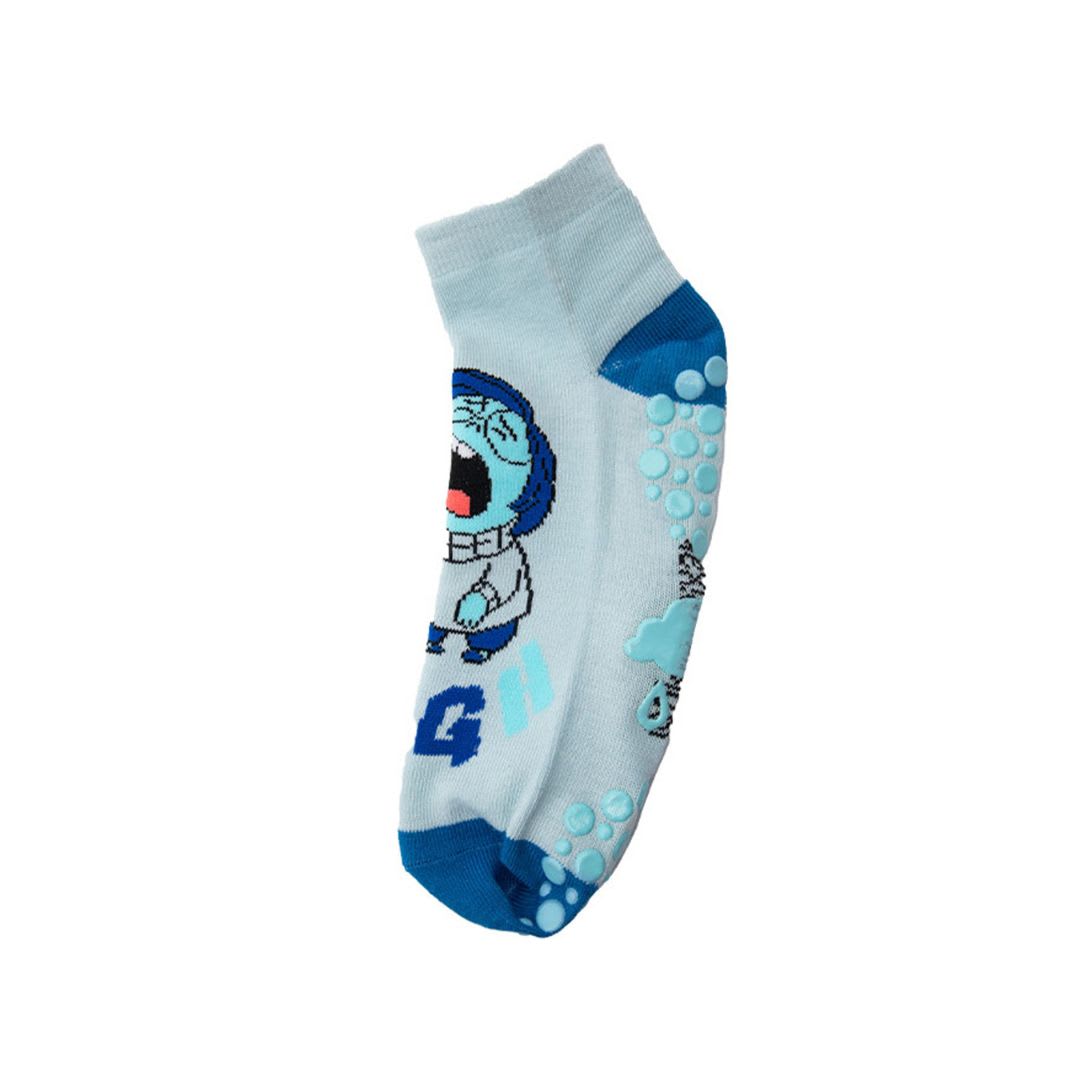 Medias Antideslizante Disney Intensamente Tristeza X Par3