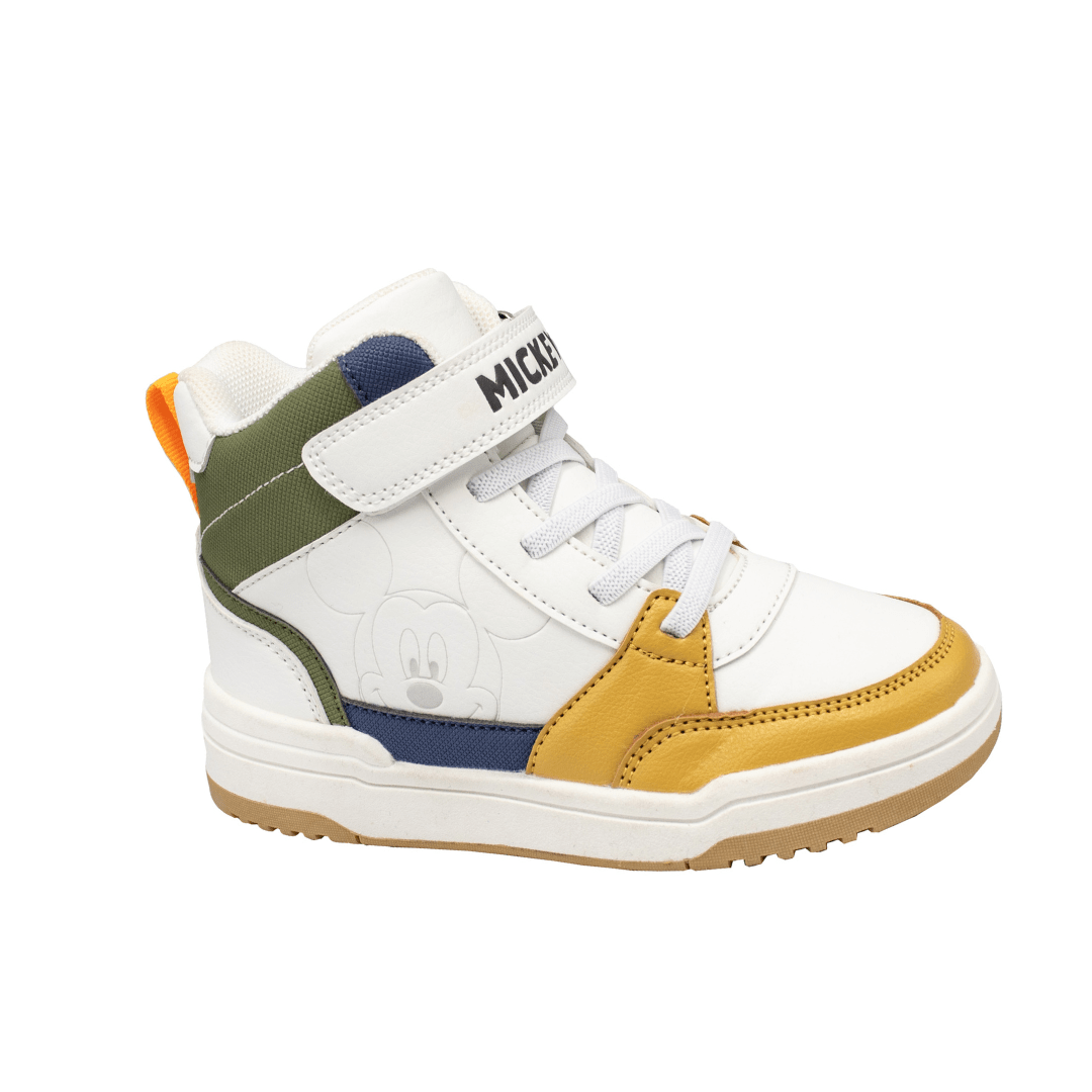 Zapatillas Mickey Mouse Botin Blanco Niño 0