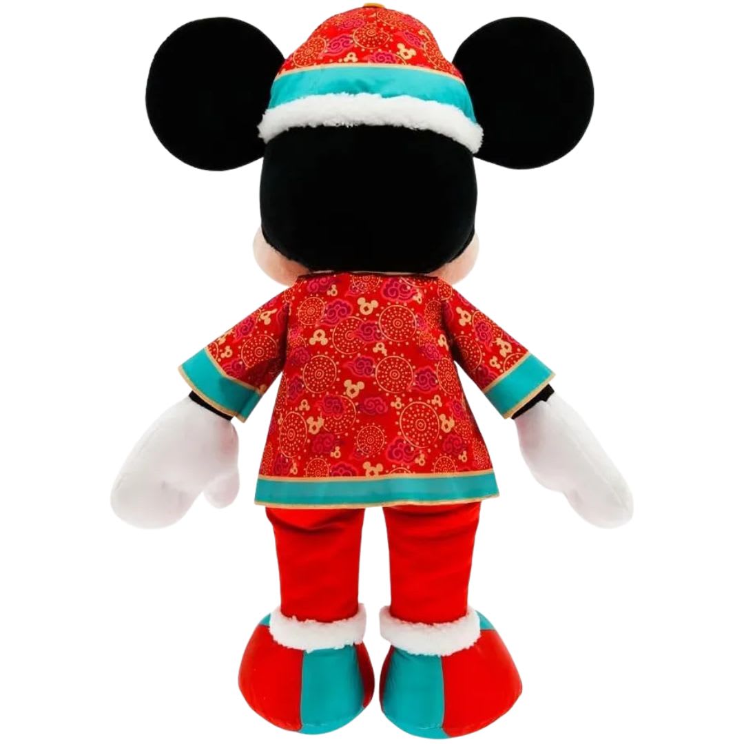 Peluche Mediano Disney Store Mickey Mouse Año Lunar 20253