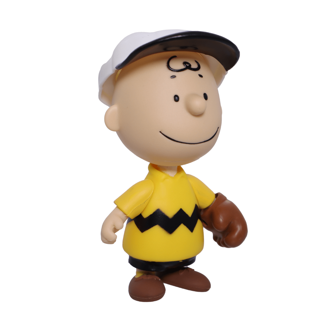 Figura Articulada Charlie Brown Snoopy Peanuts 10 cms 0