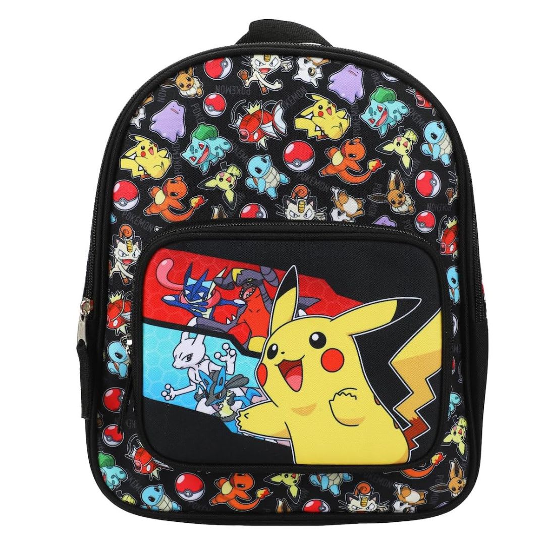 Mini Mochila Escolar Pokemon Original 0
