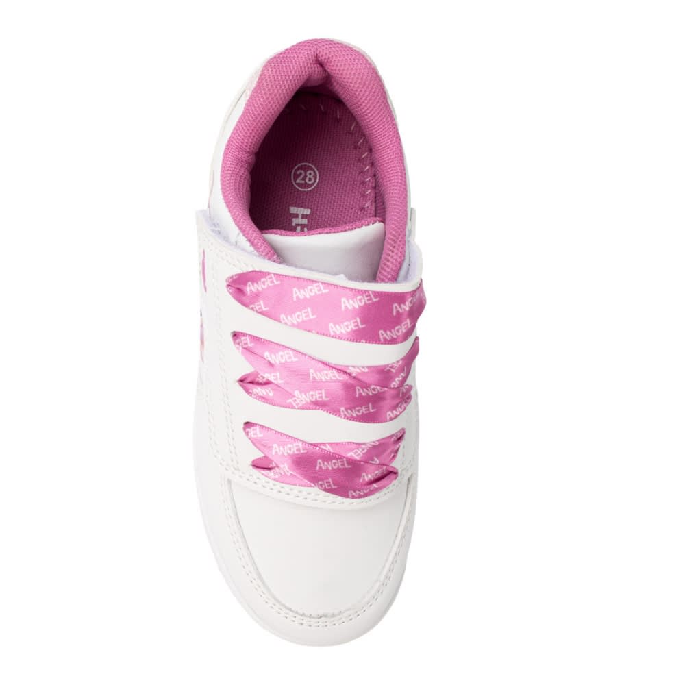 Zapatillas Casual Niña Angela Stitch Rosado3
