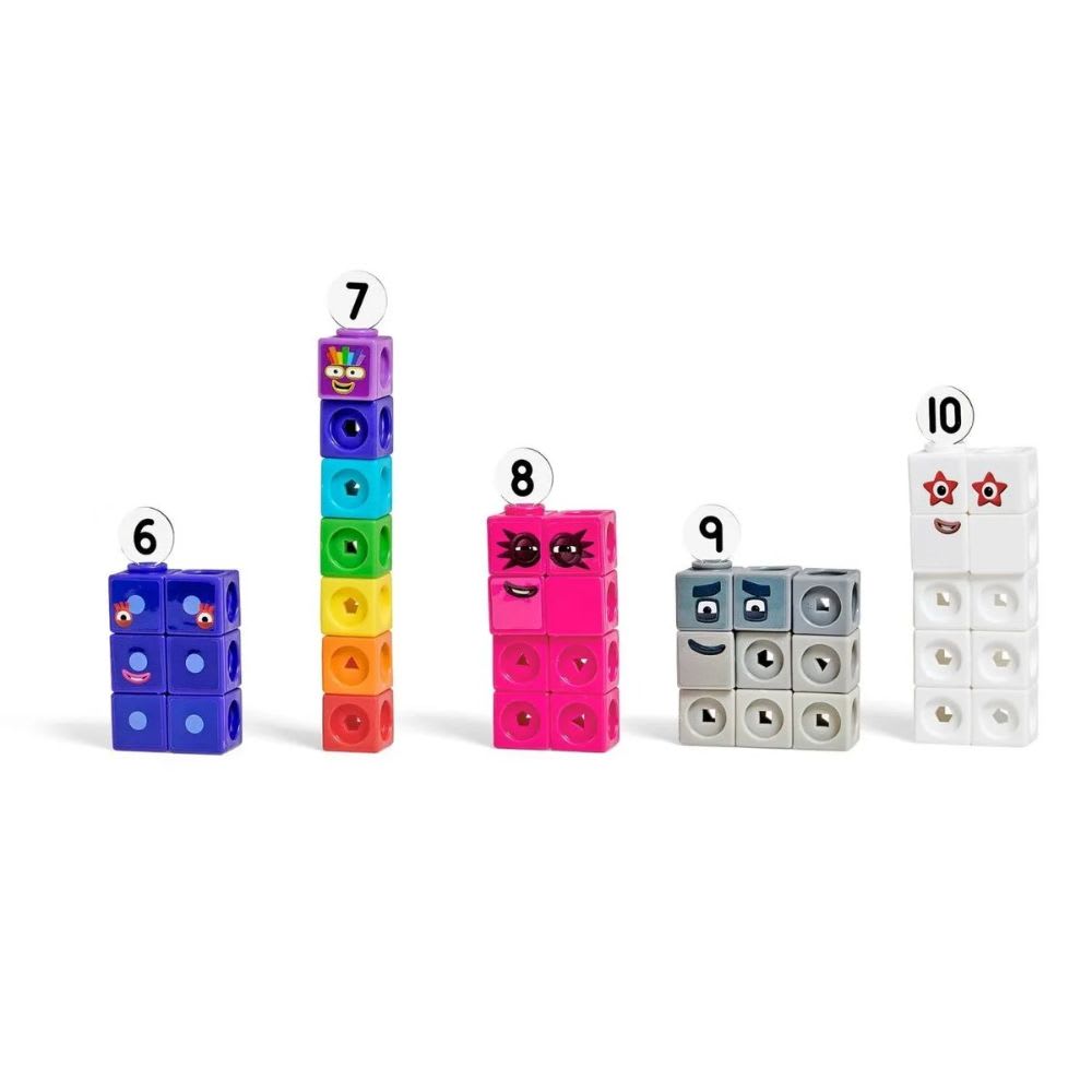 Numberblocks Set Cubos 6-10 Didactico Number Blocks4